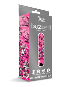 Buzzed 3.5" Rechargeable Bullet - Blazing Beauty Pink Buzzed 3.5" Rechargeable Bullet - Blazing Beauty Pink