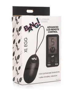 Bang! 25x Vibrating Silicone Xl Egg W/remote Bang! 25x Vibrating Silicone Xl Egg W/remote