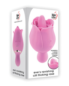 Adam & Eve Eve's Ravishing Clit Flicking Rose - Pink Adam & Eve Eve's Ravishing Clit Flicking Rose - Pink