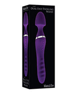 Adam & Eve The Dual End Twirling Wand - Purple Adam & Eve The Dual End Twirling Wand - Purple