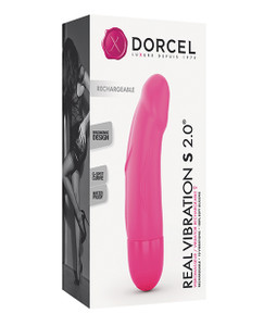 'dorcel Real Vibration S 6" Rechargeable Vibrator - Pink 'dorcel Real Vibration S 6" Rechargeable Vibrator - Pink