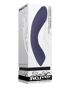 Evolved Coming Strong Vibrator - Blue Evolved Coming Strong Vibrator - Blue