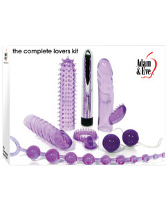 Adam & Eve The Complete Lovers Kit - Purple Adam & Eve The Complete Lovers Kit - Purple