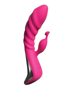 Adrien Lastic Trigger Vibrator & Clitoral Stimulator - Magenta Adrien Lastic Trigger Vibrator & Clitoral Stimulator - Magenta