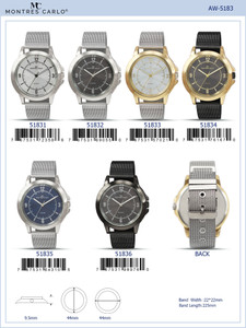 5183 - Mesh Band Watch
