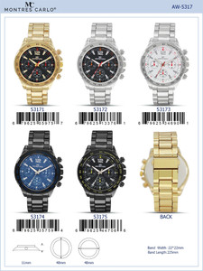 5317 - Metal Band Watch