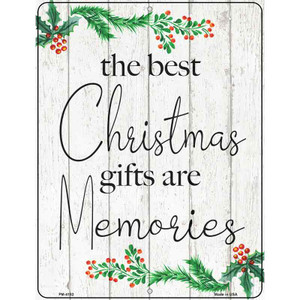 Best Christmas Gifts Novelty Metal Parking Sign 4.5" x 6" Sign (PM)