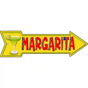 Margarita Novelty Metal Arrow Sign