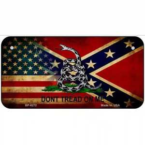 American Confederate Dont Tread Novelty Metal License Plate