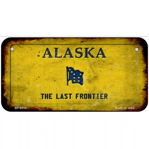 Alaska Rusty Novelty Metal License Plate