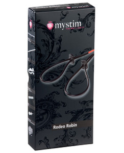 Intense Stimulation Mystim Rodeo Robin Strap Set - Black
