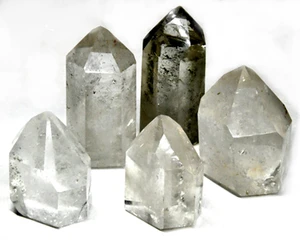 ~3# Flat Of Quartz Points Polished