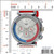 46MM Milano Expressions Rubber Strap Watch - 4876