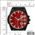 40MM Milano Expressions Rubber Strap Watch - 4028