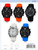 48MM Milano Expressions Rubber Band Sports Watch - 4881