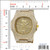 4988 - Metal Band Watch