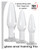 Adam & Eve Glass Anal Training Trio