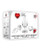 Adam & Eve Red Heart Gem Glass Plug Set