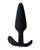 Adam & Eve's Rechargeable Vibrating Anal Plug - Black