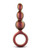 Blush Anal Adventures Matrix Beaded Loop Plug - Copper
