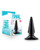 Blush Anal Adventures Easy Plug - Black