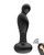 Ass-sation Remote Vibrating P Spot Plug - Black