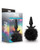 Blush Anal Adventures Platinum Rabbit Tail Plug - Black