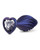 Blush Anal Adventures Matrix Swirling Bling Plug - Sapphire