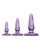 Blush B Yours Anal Trainer Kit - Purple Swirl