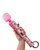 Stoner Vibes Wacky Weed Wand Massager - Pink Kush