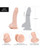 Addiction Brad 7.5" Dildo - Beige