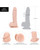 Addiction Mark 7.5" Dildo - Beige