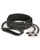 Easy Toys Faux Leather Collar W/nipple Chains - Black