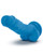 Blush Neo Dual Density 7.5" Cock W/balls - Neon Blue