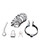 Blue Line Urethral Play Cage - Silver
