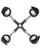 Easy Toys Hogtie W/hand & Anklecuffs - Black