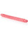 17" Slim Jim Duo Veined Super Slim Dong - Translucence Gel Pink