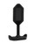 'electrastim X Mr. S Leather - World's Most Comfortable Silicone Electro Butt Plug - Black
