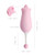 Dora Rose Toy Clit Vibrator & Tongue Licker - Pink
