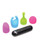 Bang! Rechargeable Bullet W/4 Attachments - Asst. Colors