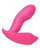 'dorcel Secret Clit Dual Stim Heating And Voice Control - Pink