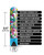 Buzzed 3.5" Rechargeable Bullet - Stoner Chick Blue