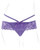 Fantasy For Her Crotchless Panty Thrill Her - Purple