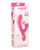 Curve Toys Power Bunnies Come Hither Suction Vibrator - Pink