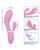 Contour Zoie Flexible Dual Massager - Pink