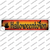 Halloweentown Novelty Narrow Sticker Decal Large