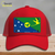 Christmas Island Flag Novelty License Plate Hat Mesh Red