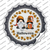 Happy Halloween Pumpkin Spooky Gnomes Novelty Bottle Cap Sticker DecalX-Large