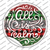 All Is Calm Christmas Novelty Circle Sticker Decal X-Large