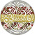 Blessed Christmas Novelty Metal Circle Sign 12" Sign (C)